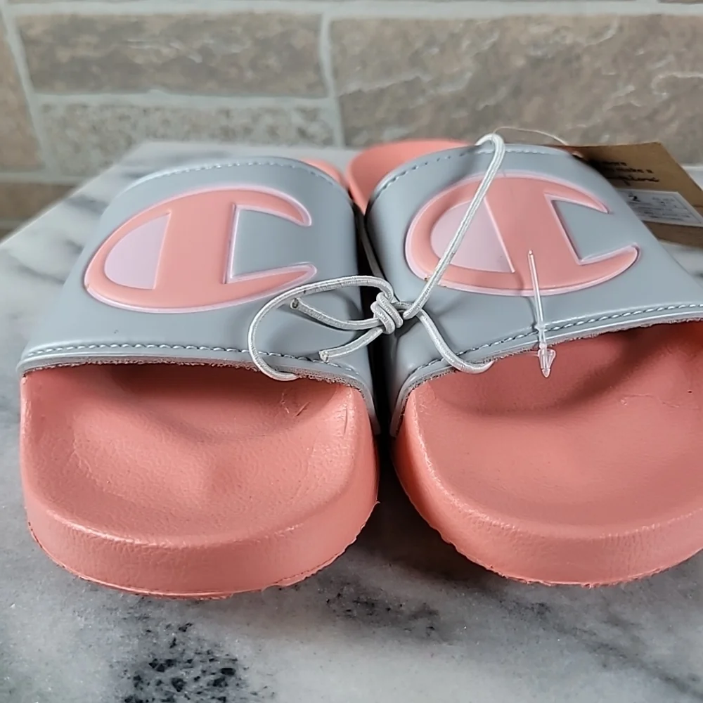 Champion Slide Sandals Big Girls